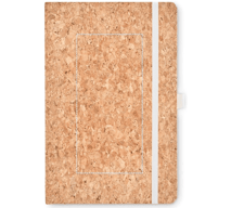 A5 cork notebook and pen set